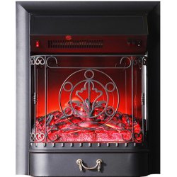 Каминокомплект Interflame Берта с очагом Majestic FX M Black темный дуб