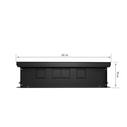 Внутрипольный конвектор Royal Thermo Atrium 110/400/1300-DG-U-NA