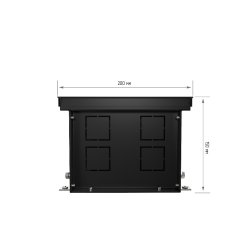 Внутрипольный конвектор Royal Thermo Atrium 150/200/1500-DG-U-DB