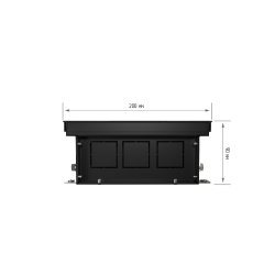 Внутрипольный конвектор Royal Thermo Atrium 90/200/2700-DG-U-NA
