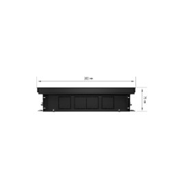 Внутрипольный конвектор Royal Thermo Atrium 75/300/2700-DG-U-DB