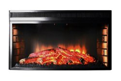 Каминокомплект Interflame Мельбурн с очагом Panoramic 33W LED FX бежевый